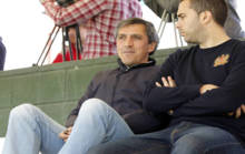 Pepe Murcia, durante un partido.
