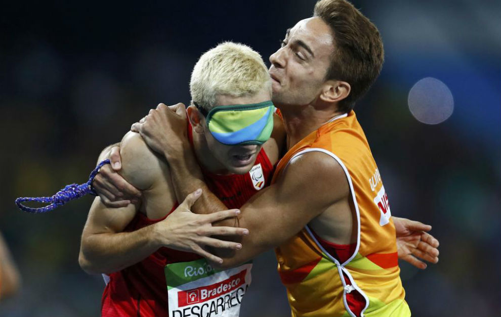 Gerard Descarrega y Marcos Blanquino, en los Juegos Paralmpicos de...