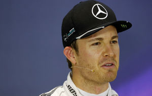 Nico Rosberg, en rueda de prensa posterior a la clasificacin del GP...