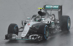 Nico Rosberg, segundo clasificado del GP de Brasil
