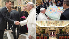 As fue la visita del combinado alemn al Papa Francisco