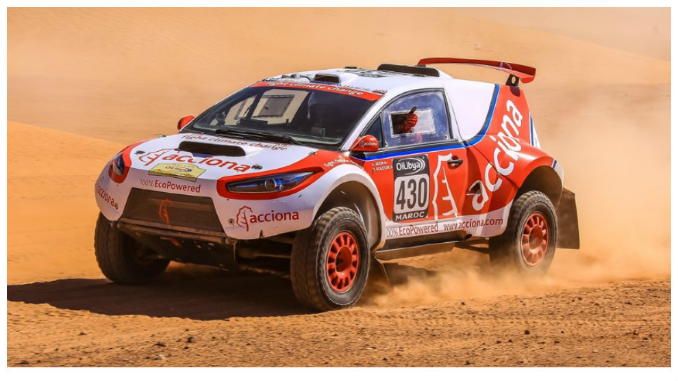 El ACCIONA 100% EcoPowered participa en el Dakar 2016.