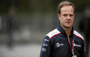 Rubens Barrichello, durante su etapa en Williams.