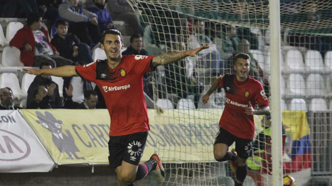Moutinho celebra un gol contra el Crdoba.
