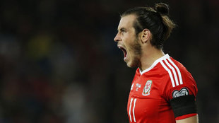 Bale, con la seleccin de Gales.