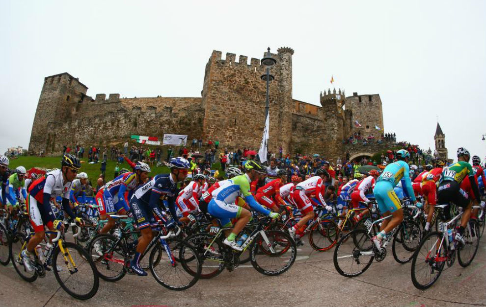 Imagen del Mundial de ciclismo disputado en Ponferrada en 2014.