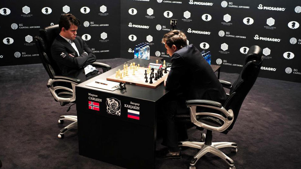 Karjakin ha conseguido poner contra las cuerdas a Carlsen en el...