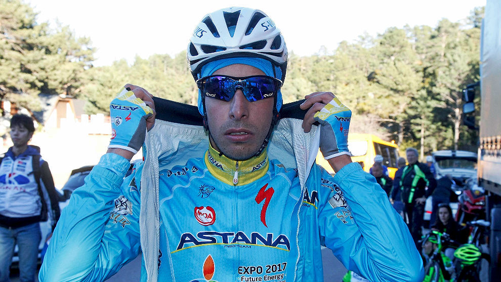 Fabio Aru, en la Vuelta a la Comunidad Valenciana 2016. En principio...