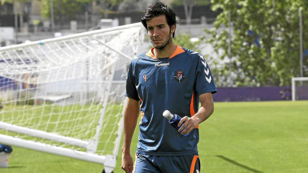Marc Valiente, en su etapa de jugador en el Real Valladolid