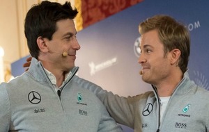 Wolff y Rosberg, hoy.