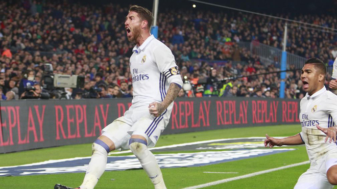 La cabeza de Sergio Ramos volvi a salvar a un Madrid que contina...