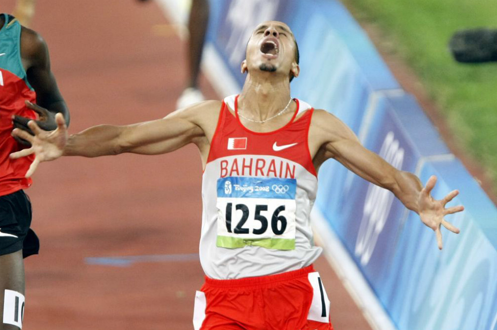 Rashid Ramzi entra vencedor de los 1.500 en Pekin 2008. Perdera la...