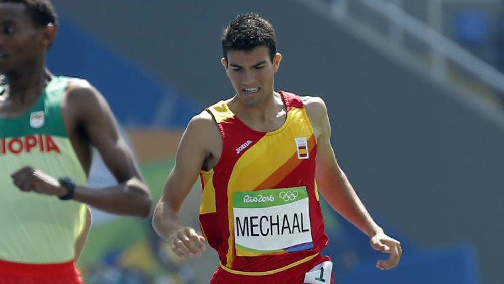 Adel Mechaal en los Juegos Olmpicos de Ro.