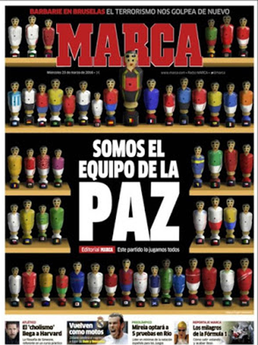 Cover of March 23: We are the peace team