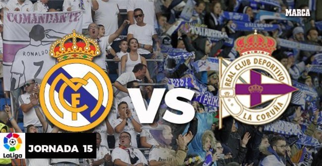 Real Madrid vs Deportivo en directo