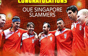 El equipo de los Oue Singapur Slammers