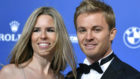 Nico Rosberg junto a su mujer, Vivian
