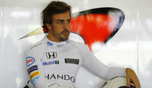 Alonso, en el Gran Premio de Brasil de este ao.