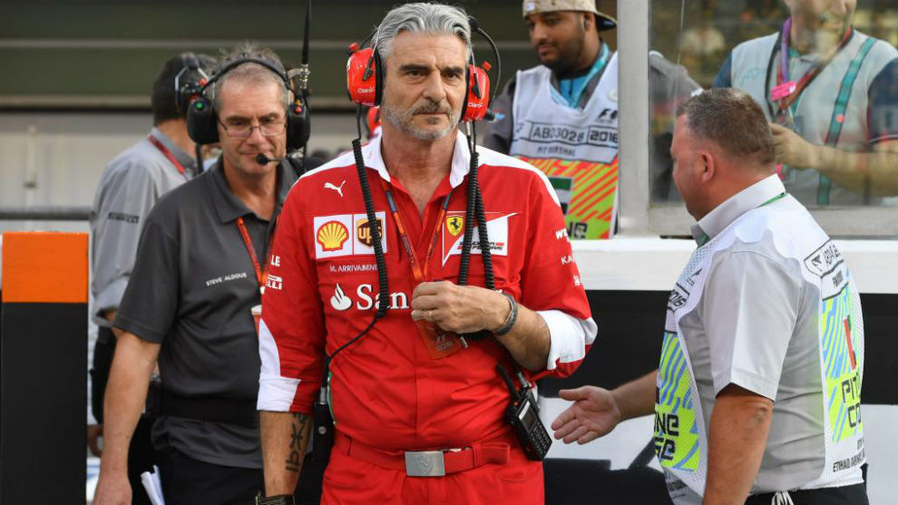 Maurizio Arrivabene, director deportivo de Ferrari