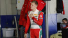 Mickl Schumacher, durante sus entrenamientos en Jerez este mes