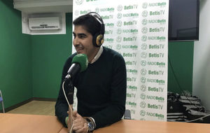 Haro, en los estudios de Radio Betis