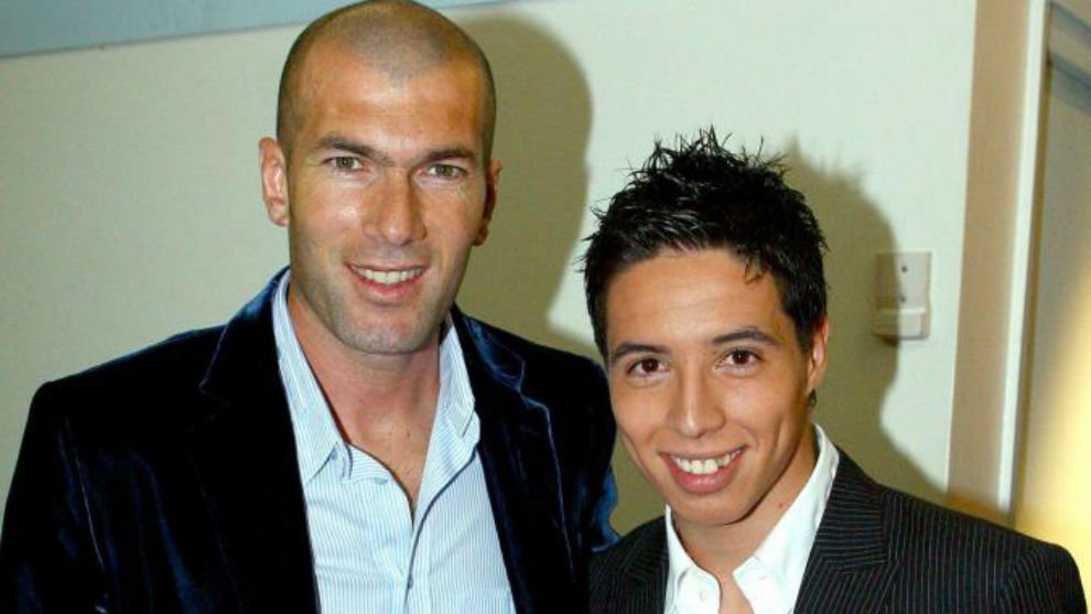 Zidane y Nasri en 2005
