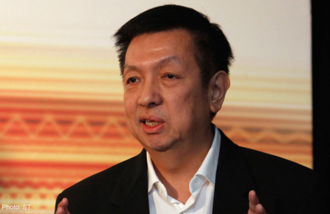 Peter Lim durante un acto en Singapur.
