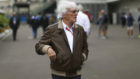 Bernie Ecclestone, durante el GP de Mxico