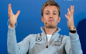 Nico Rosberg, durante la gala anual de la FIA