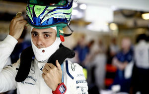 Felipe Massa, durante el ltimo GP del ao pasado en Abu Dabi.