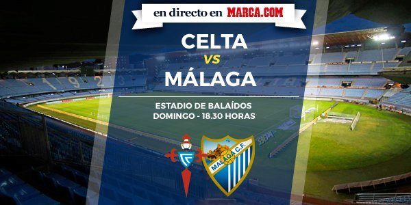 Celta vs Málaga en directo