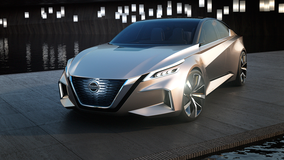 Nissan Vmotion 2.0 concept: las berlinas tienen futuro