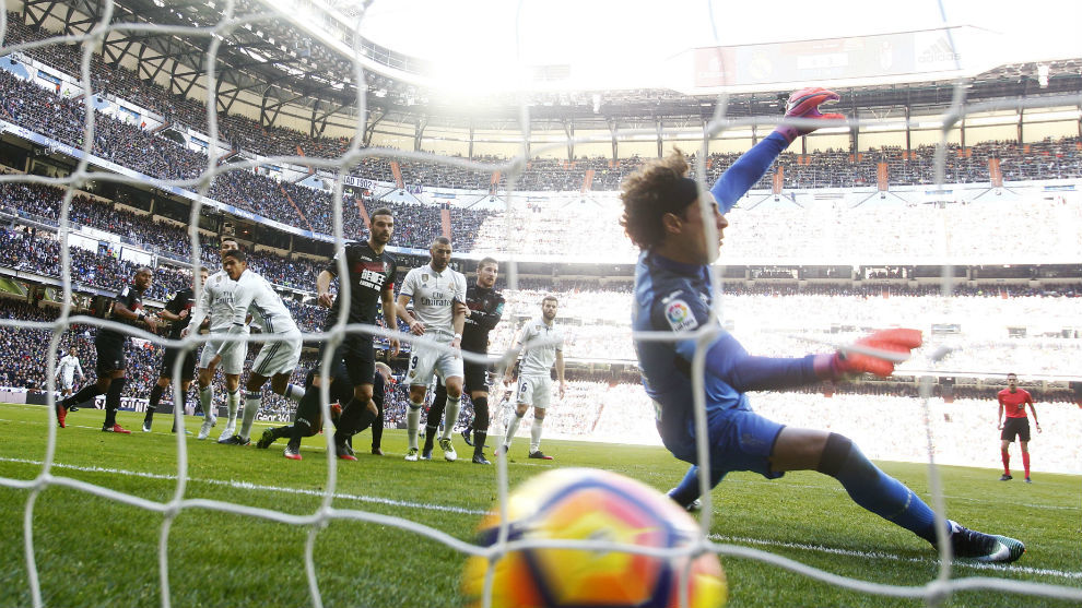 Gol de Casemiro frente al Granada, el ltimo del Madrid