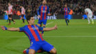 Surez celebra su primer gol ante el Athletic