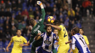 El Villarreal slo ha encajado 12 goles en 18 partidos de LaLiga...