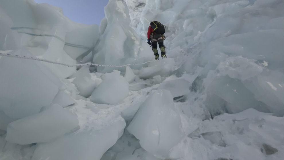 La expedicin de Txikon, en el Everest.