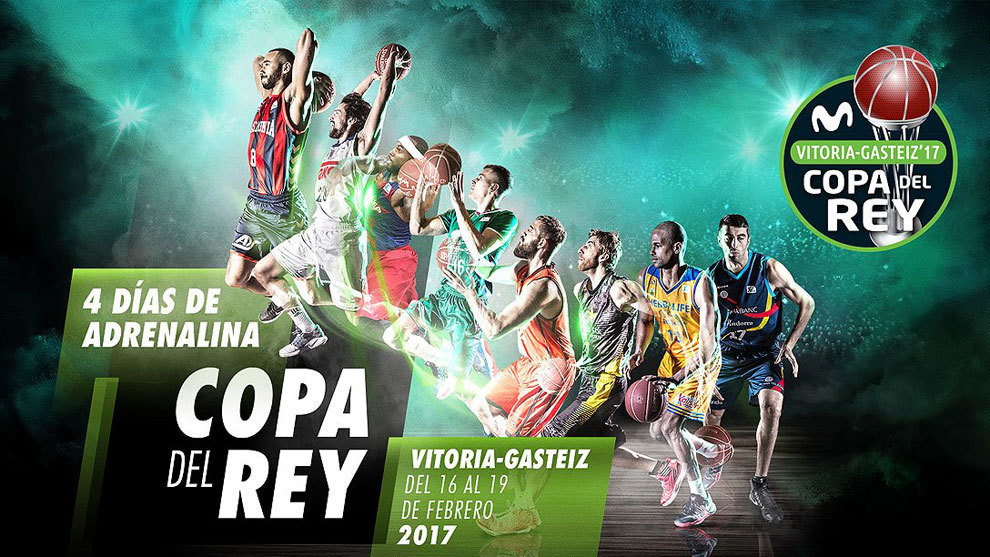 Imagen oficial de la Copa del Rey 2017 de la ACB