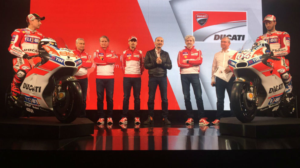 Presentacin oficial de Ducati