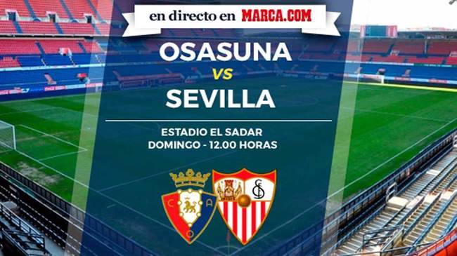 Osasuna vs Sevilla en directo