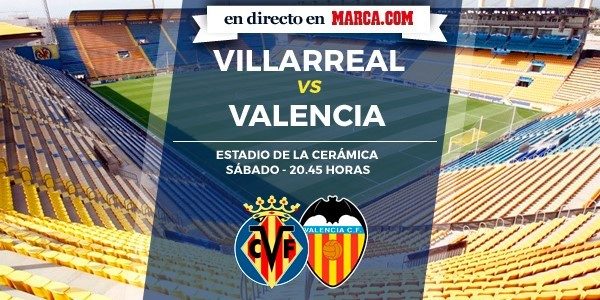 Villarreal vs Valencia en directo
