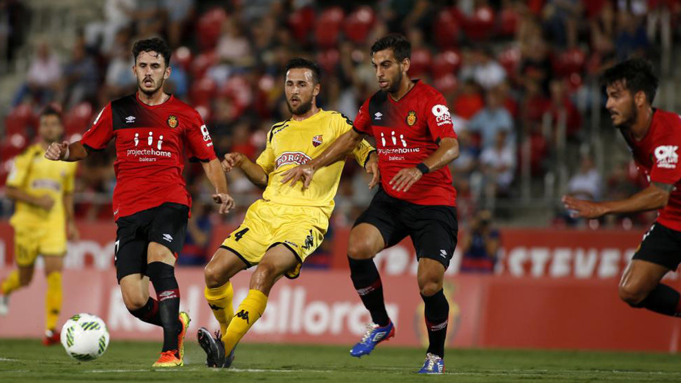 Partido disputado entre Mallorca y Reus en la primera jornada de la...