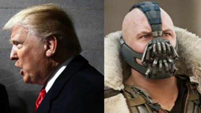 Donald Trump y Bane (Marvel)
