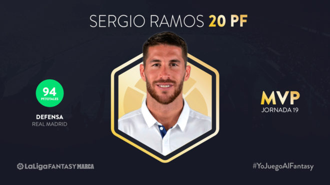 Sergio Ramos sali otra vez al rescate del Real Madrid con su alma de...