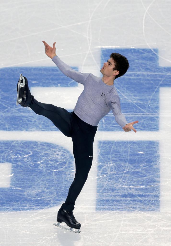 Una imagen de Javier Raya en los Juegos Olmpicos de Sochi 2014