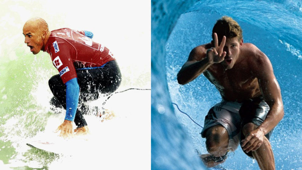 Dos grandes leyendas del mundo del surf. Llevaron su rivalidad al...
