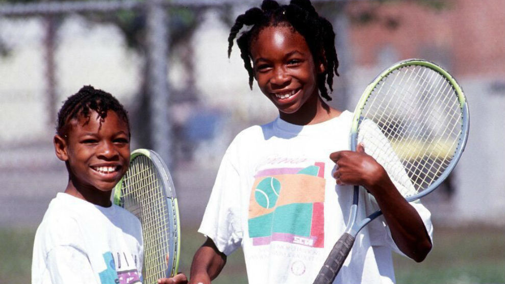 Serena y Venus, cuando eran nias