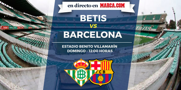 Betis vs Barcelona en directo