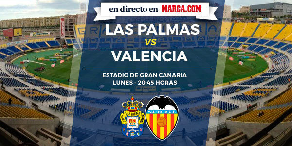 Las Palmas vs Valencia en directo