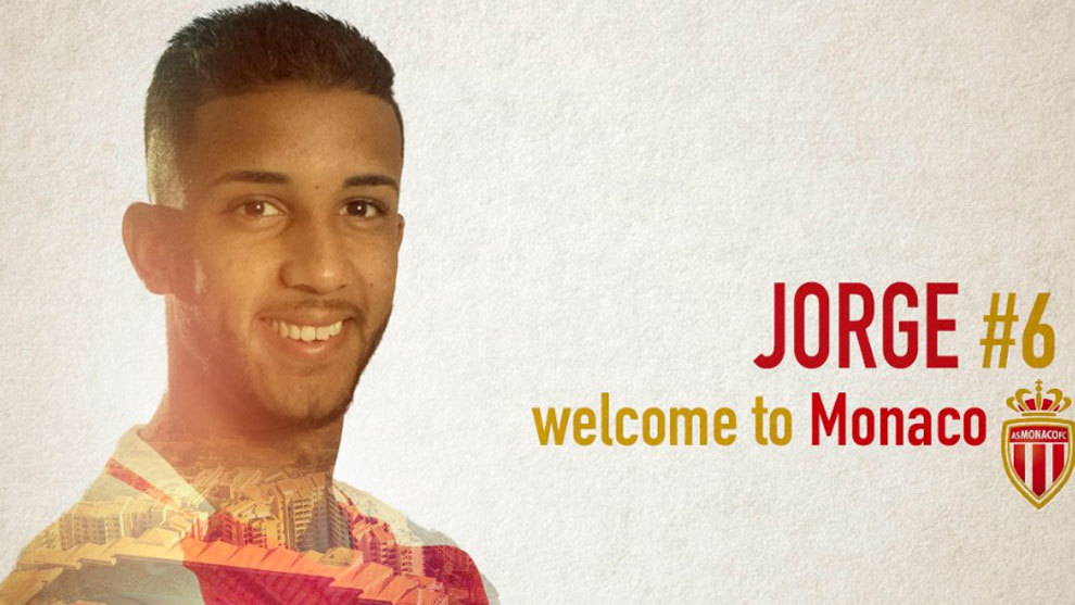 Jorge ya es nuevo futbolista del Mnaco