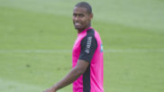 Gabriel Silva, durante un entrenamiento con el Granada